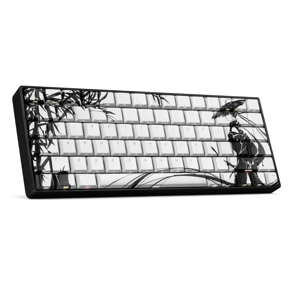 TECLADO MAGNÉTICO WLMOUSE YING 75 WHITE FORGED CARBON FIBER