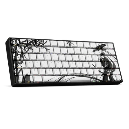 TECLADO MAGNÉTICO WLMOUSE YING 75 WHITE FORGED CARBON FIBER