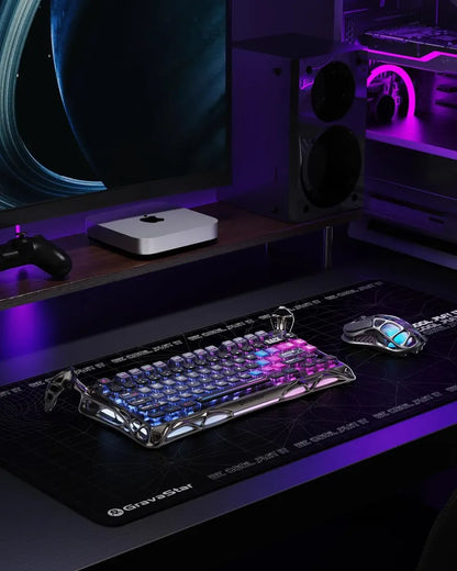 GravaStar Teclado K1 Pro - Ciberpunk