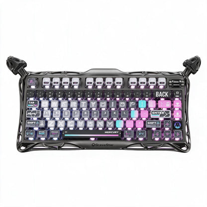 GravaStar Teclado K1 Pro - Ciberpunk