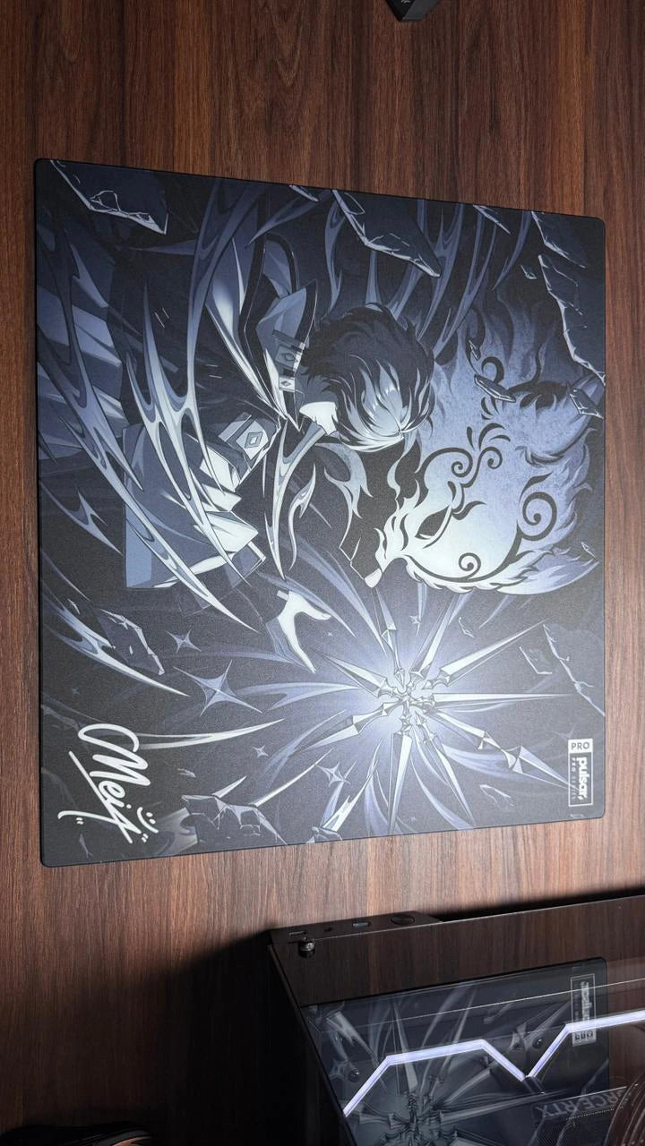Mousepad Pulsar Pro Series Meiy - Premium Glass Mousepad